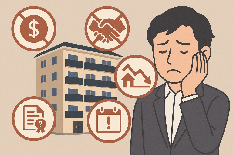 借地権マンション売却で直面する5つのデメリット