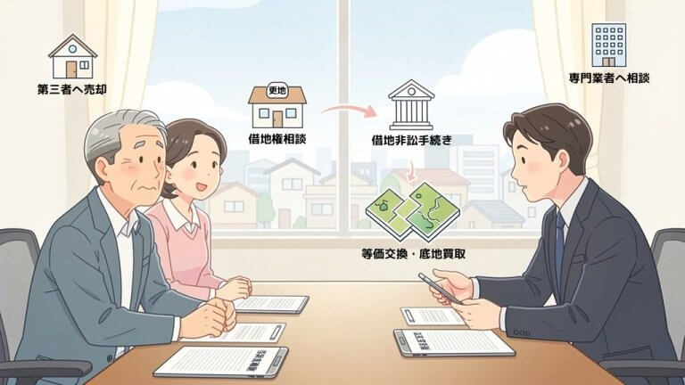 地主に買取を断られた時の対処法